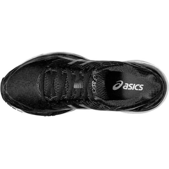 Mint condition ASICS GEL Nimbus 18 Mens Black Grey Silver 13 US 48 EUR - Picture 2 of 13